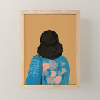 Worthy Of Love No Matter Who Does Or Does Not Notice You. Original Quote By Morgan Harper Nichols Mini Art Print Gallery Image 1