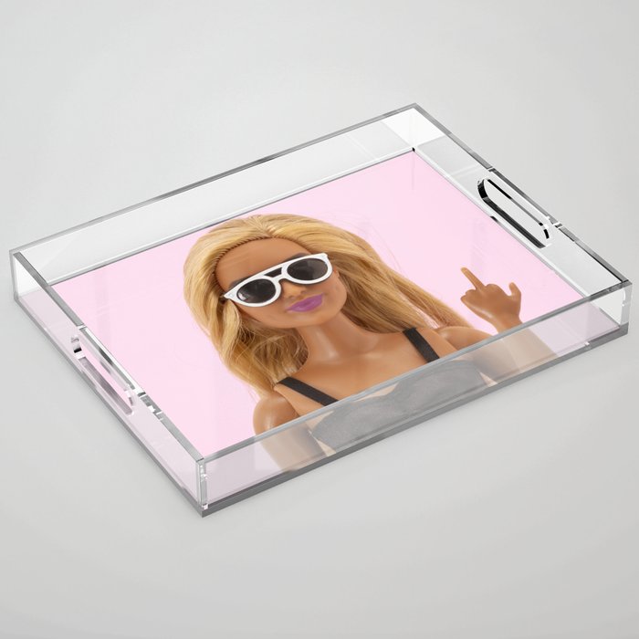 K Bye :) Acrylic Tray Gallery Image 1