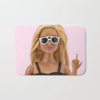 K Bye :) Bath Mat Gallery Image 1