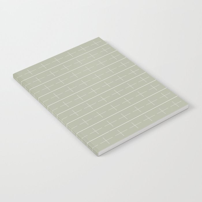 | + | + | Linen Sage Notebook Gallery Image 1