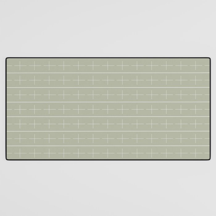 | + | + | Linen Sage Desk Mat Gallery Image 3