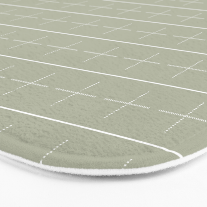 | + | + | Linen Sage Bath Mat Gallery Image 3