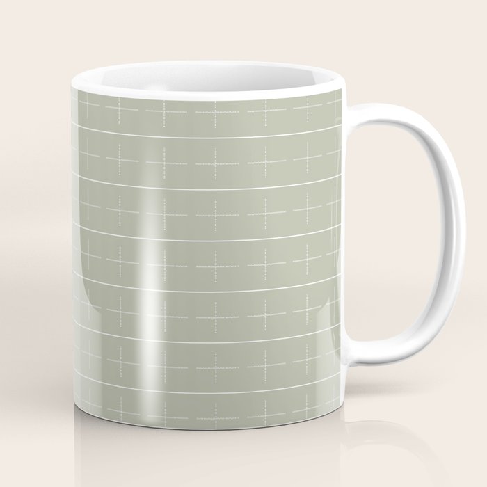 | + | + | Linen Sage Coffee Mug Gallery Image 1