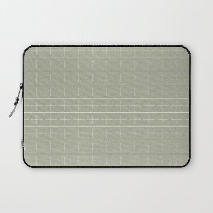| + | + | Linen Sage Laptop Sleeve Gallery Image 1