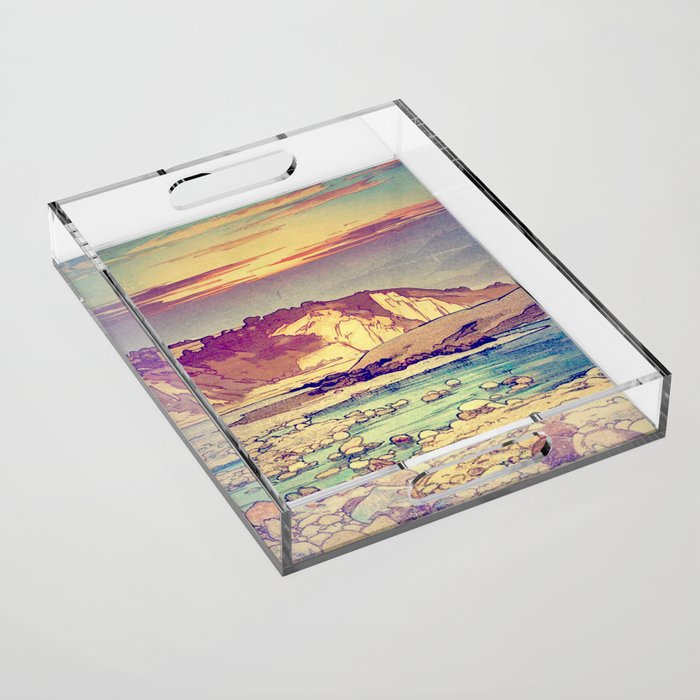 Sunset at Yuke Acrylic Tray Gallery Image 1