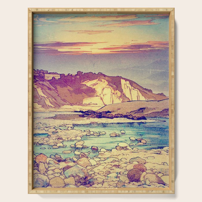 Sunset at Yuke Serving Tray Gallery Image 1