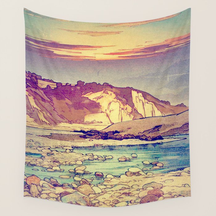 Sunset at Yuke Wall Tapestry Gallery Image 4