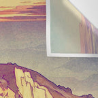 Sunset at Yuke Wall Tapestry Gallery Image 3