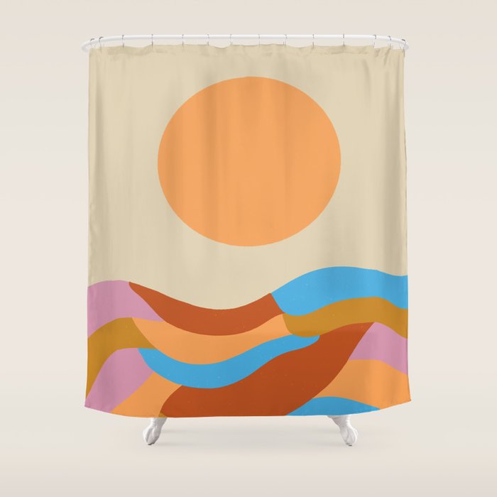 Valley of Fire Shower Curtain Gallery Image 1