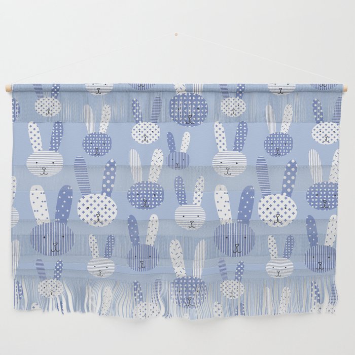 Blue Bunny Wall Hanging Gallery Image 1