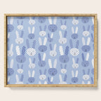 Blue Bunny Serving Tray Gallery Image 1