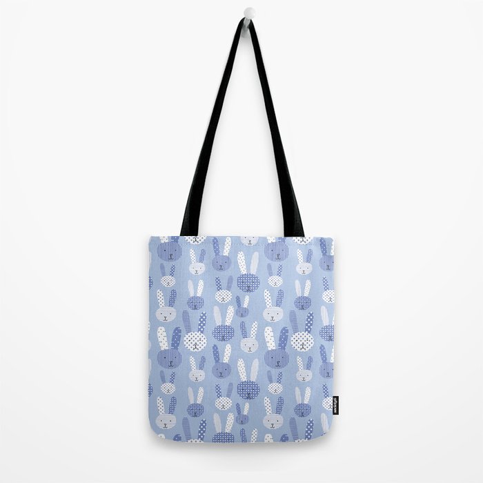 Blue Bunny Tote Bag Gallery Image 2