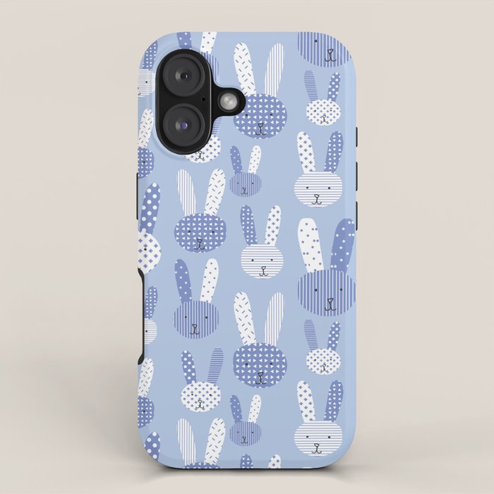 Blue Bunny iPhone Case Gallery Image 1