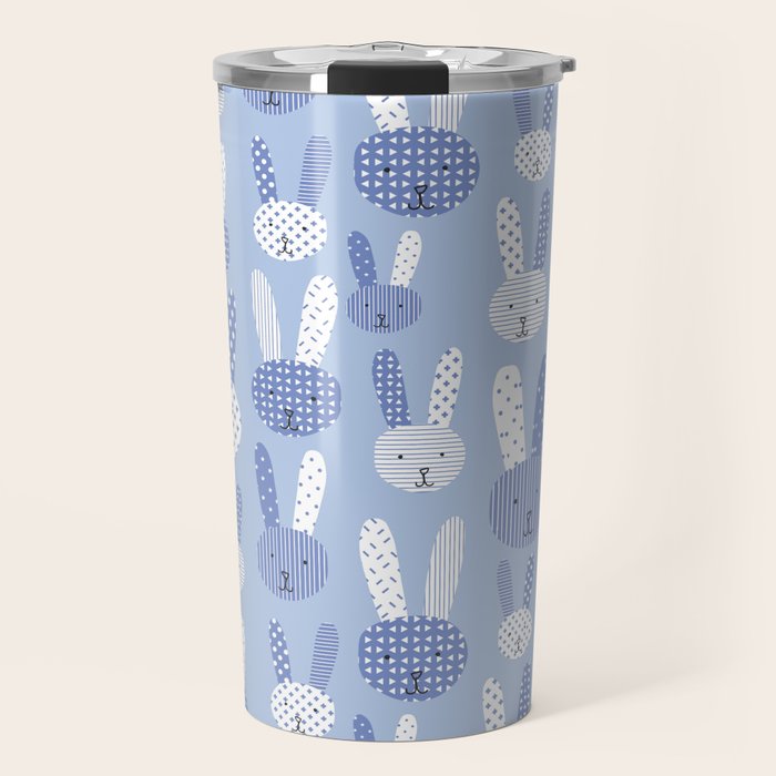 Blue Bunny Travel Mug Gallery Image 1