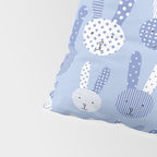 Blue Bunny Pillow Sham Gallery Image 4