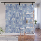 Blue Bunny Wall Mural Gallery Image 1