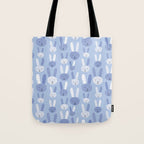 Blue Bunny Tote Bag Gallery Image 1