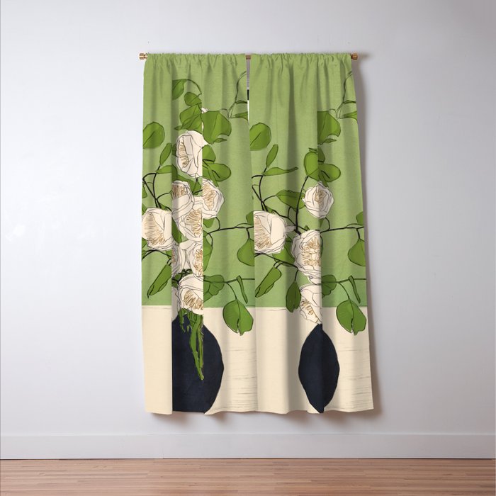 Beautiful Bouquet 04 Window Curtain Gallery Image 3