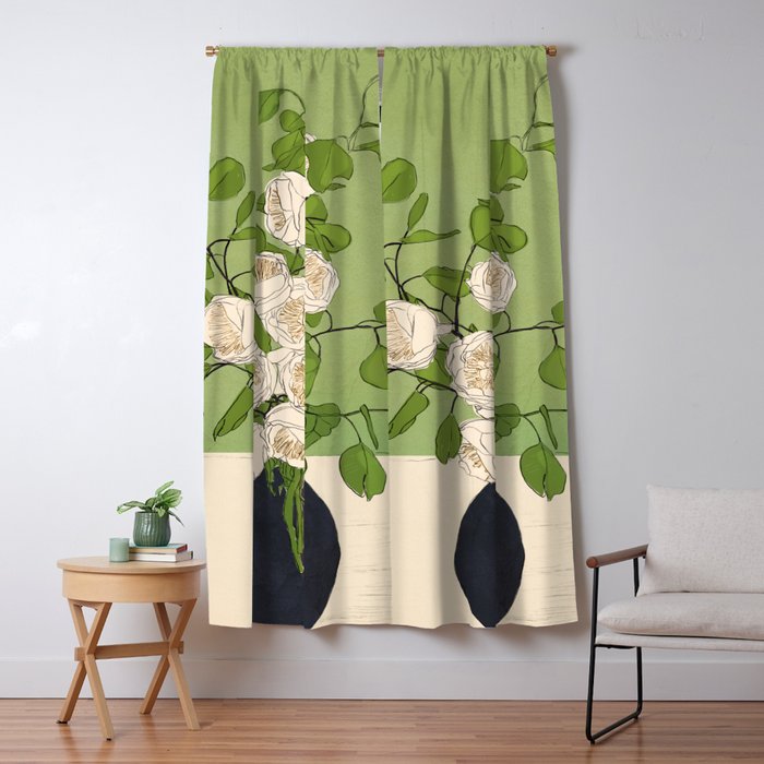 Beautiful Bouquet 04 Window Curtain Gallery Image 5