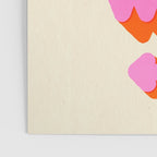 DANCE FLOOR THIS WAY - PINK TYPOGRAPHY Poster Gallery Image 3