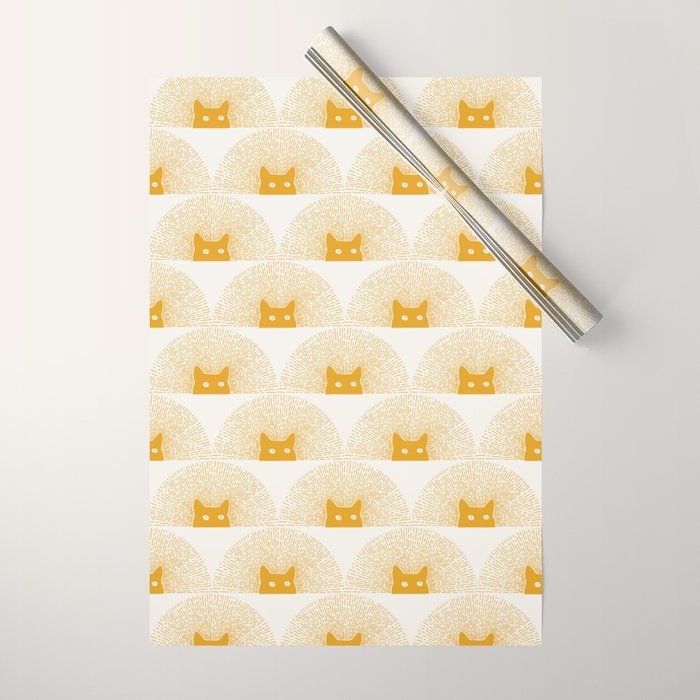 Good Meowning Pattern Wrapping Paper Gallery Image 1