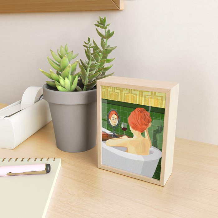 Alone Time Mini Art Print Gallery Image 2