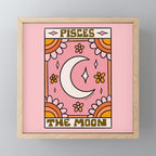 Pisces Tarot Card Mini Art Print Gallery Image 1