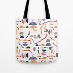 Modern simple shapes C Tote Bag Gallery Image 1