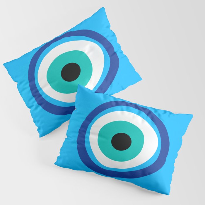 Mykonos: Vintage Travel Colour Series 03 Pillow Sham Gallery Image 3
