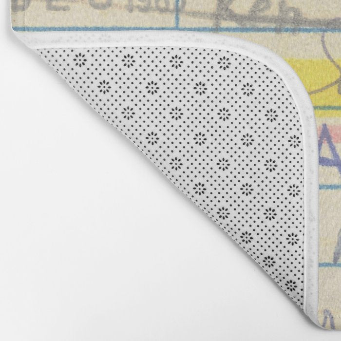 Library Card 3503 Exploring the Moon Bath Mat Gallery Image 2