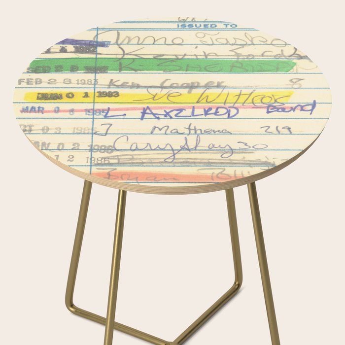 Library Card 3503 Exploring the Moon Side Table Gallery Image 2