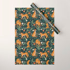 Cheetahs in the tropical Wrapping Paper Gallery Image 1