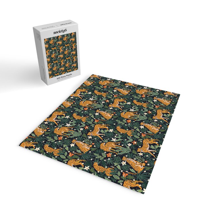 Cheetahs in the tropical Jigsaw Puzzle Gallery Image 2