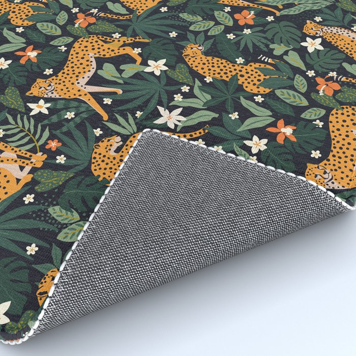 Cheetahs in the tropical Rug Gallery Image 4