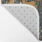 Cheetahs in the tropical Bath Mat Gallery Image 2