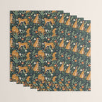 Cheetahs in the tropical Wrapping Paper Gallery Image 3
