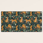 Cheetahs in the tropical Desk Mat Gallery Image 3