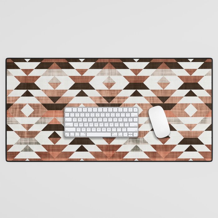 Aztec, Boho Art Prints Desk Mat Gallery Image 1