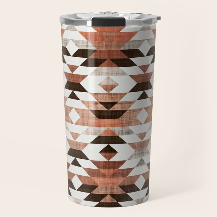 Aztec, Boho Art Prints Travel Mug Gallery Image 1