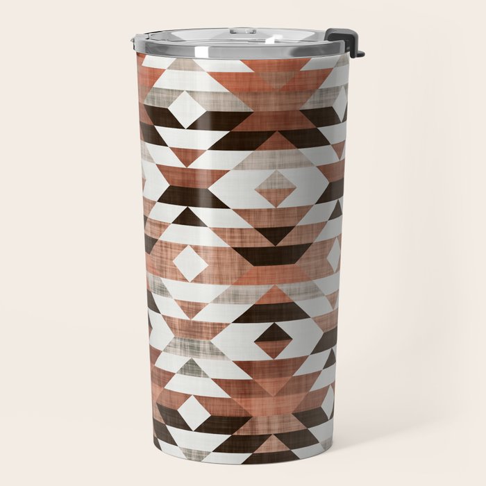 Aztec, Boho Art Prints Travel Mug Gallery Image 2