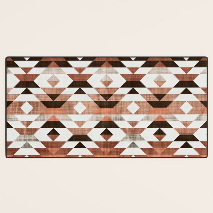 Aztec, Boho Art Prints Desk Mat Gallery Image 3