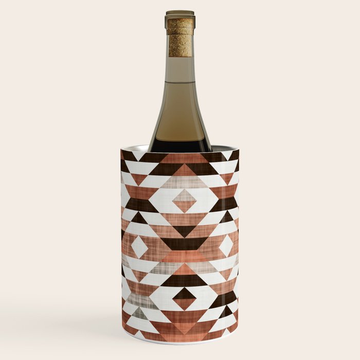 Aztec, Boho Art Prints Wine Chiller Gallery Image 2