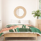 Modern Wild Poppies Duvet Cover Gallery Image 3