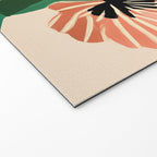 Modern Wild Poppies Welcome Mat Gallery Image 2