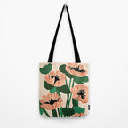 Modern Wild Poppies Tote Bag Gallery Image 2