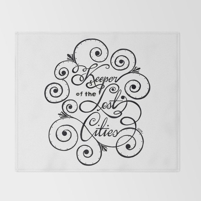 Keeper of the Lost Cities Throw Blanket Gallery Image 2