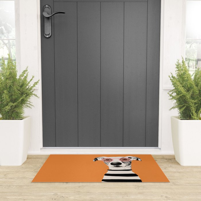 Dog Portrait Welcome Mat Gallery Image 3