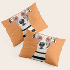 Dog Portrait Pillow Sham Gallery Image 3