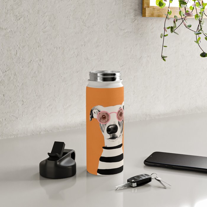 Dog Portrait Water Bottle Gallery Image 4