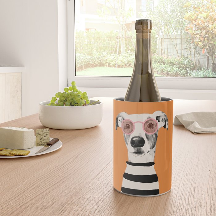 Dog Portrait Wine Chiller Gallery Image 4